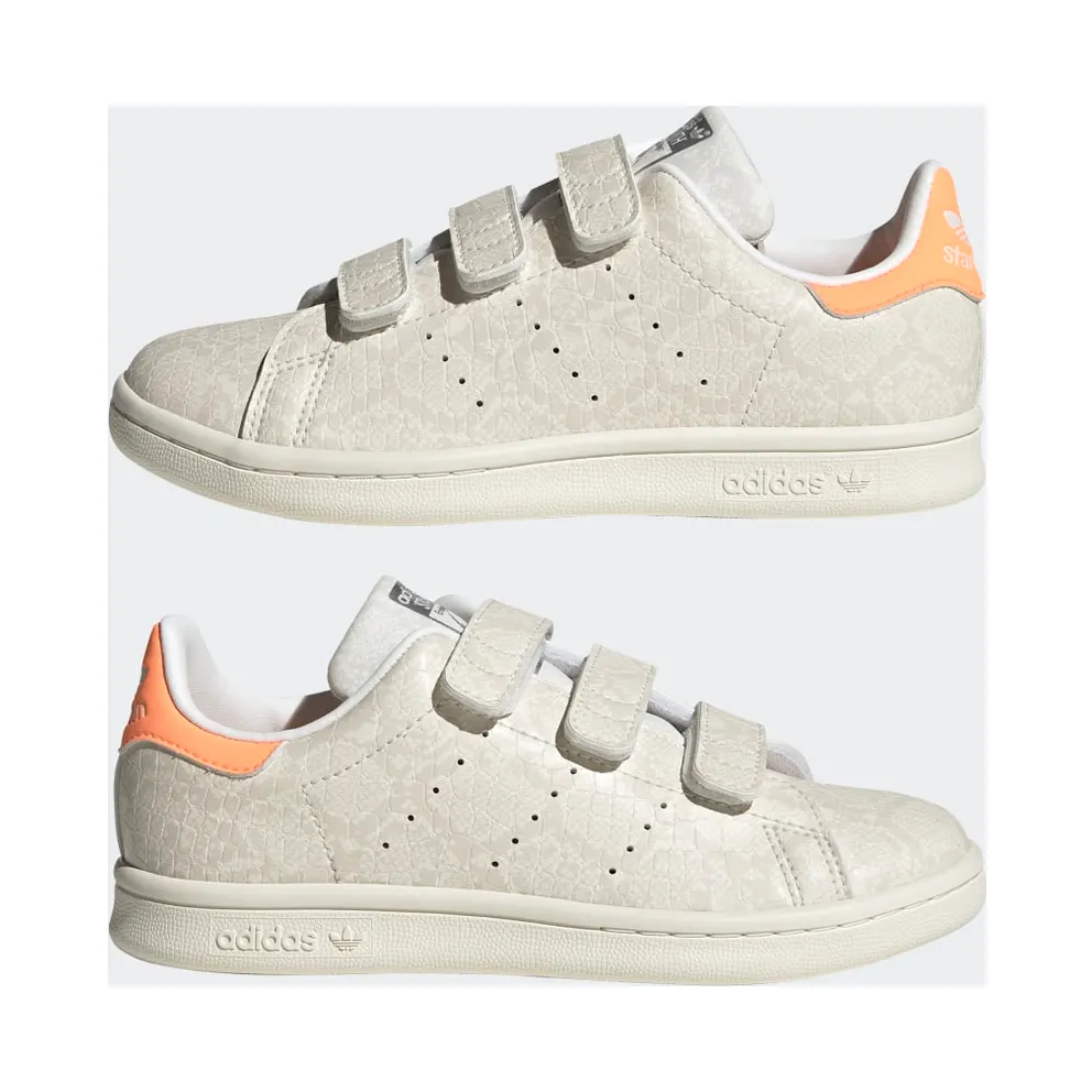 Adidas Stan Smith Core White / Core White / Beam Orange (HP9761)