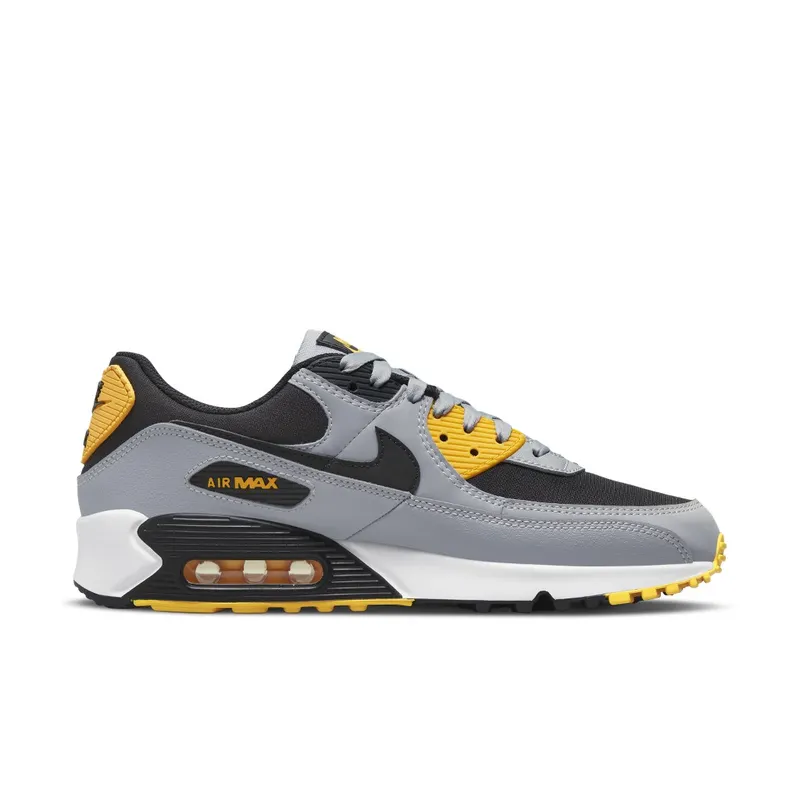 Nike Air Max 90 Grey Black University Gold (DH4619-003)