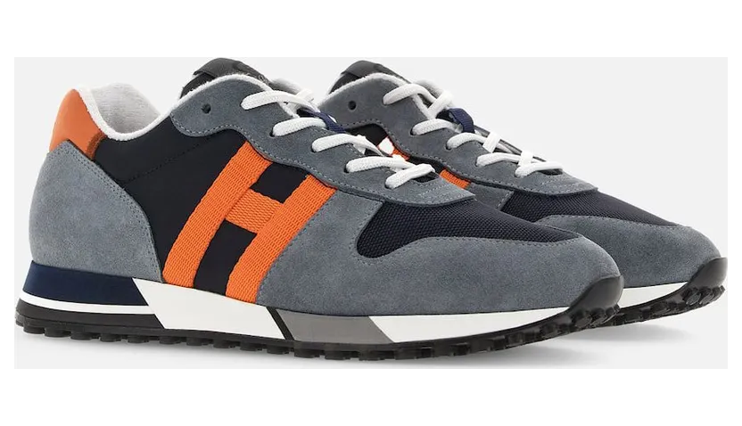Sneakers Hogan H383 Grey Orange (HXM3830AN51MM40BBA)