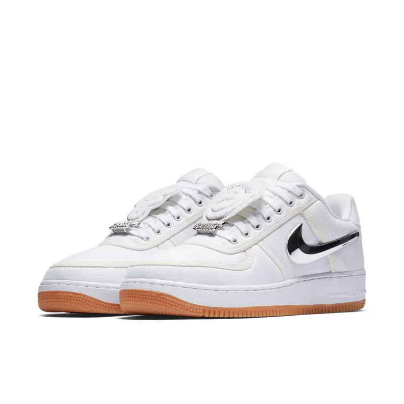 Nike x Travis Scott Air Force AF 1 Low White (2017) (AQ4211-100)