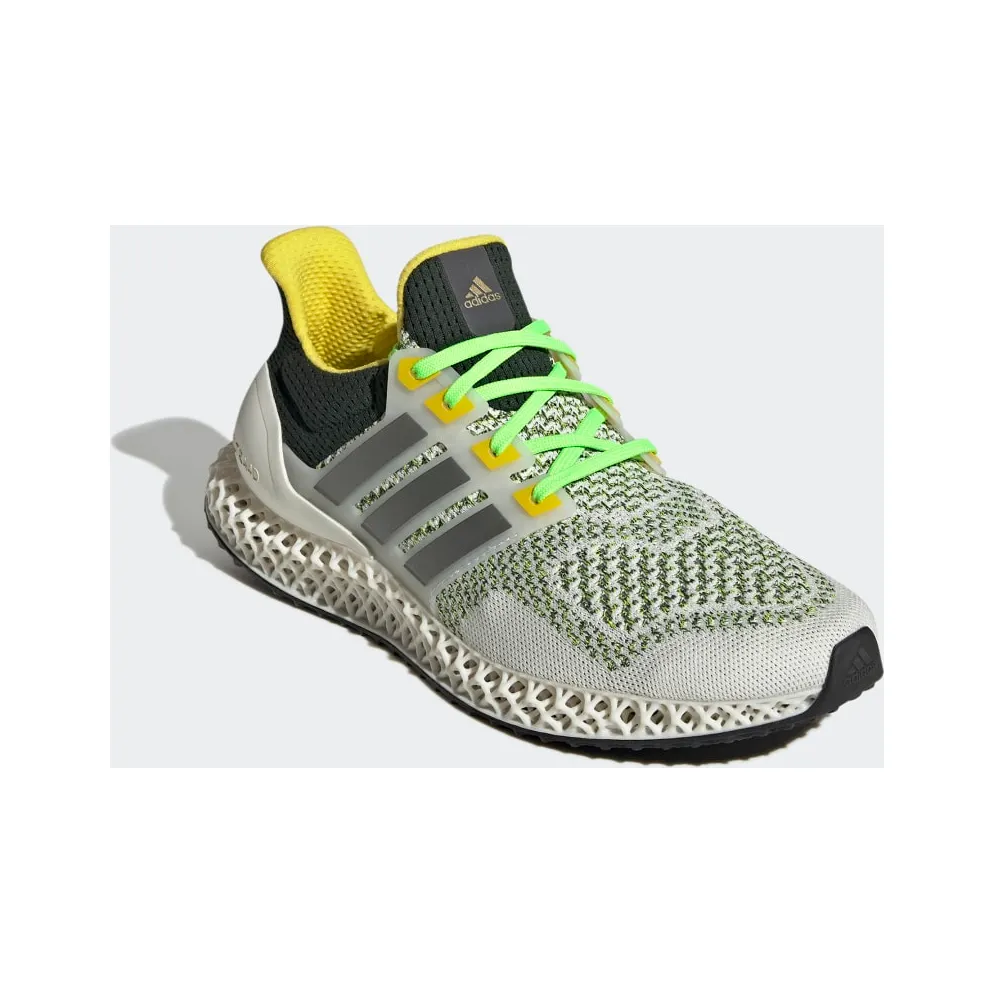 Adidas Ultra 4D Cloud White / Night Metallic / Beam Yellow (GZ1336)