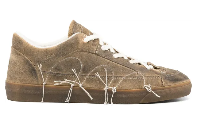 Santha Destroyed Taupe Embroidered “Brown” (YU05-LC-DS-TA TAUPE)