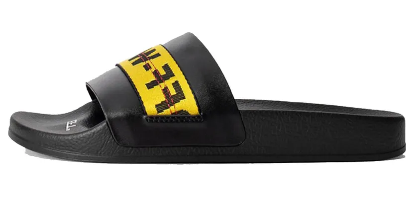 Off-White Industrial Slides Black FW20