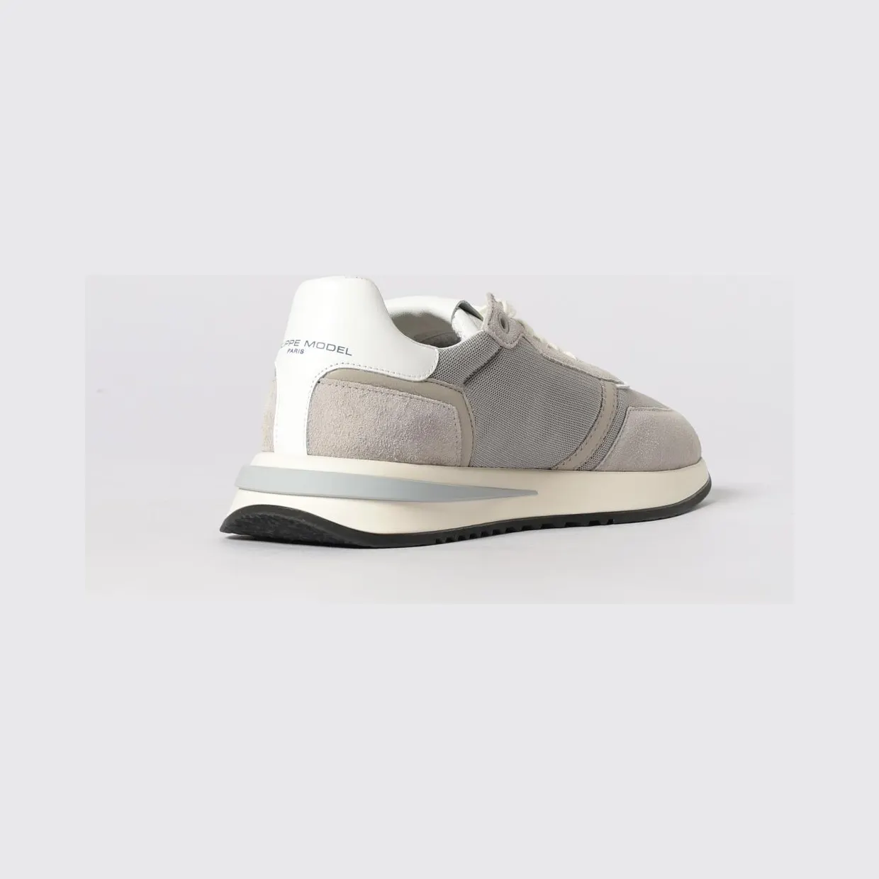 Philippe Model Suede and Mesh Sneakers Grey (TYLUTC04) (2)