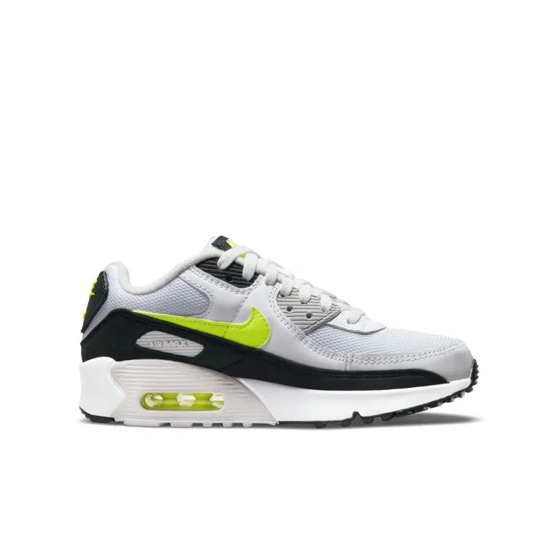 Nike Air Max 90 White Hot Lime (GS) (CD6864-109)