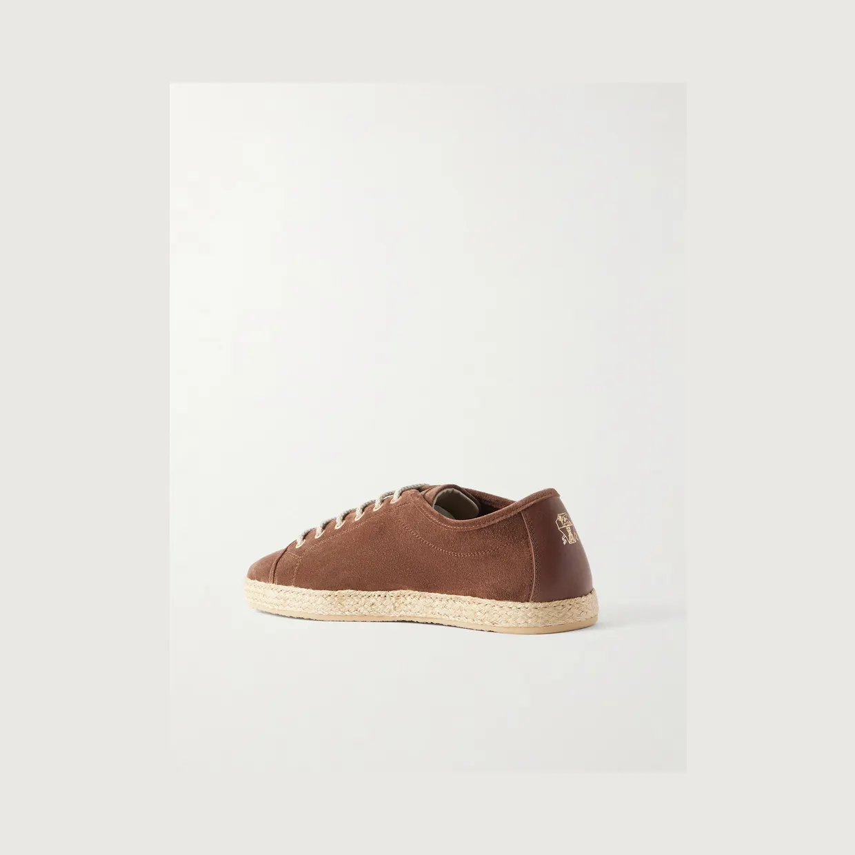 Brunello Cucinelli Suede Sneakers Brown (MZULNGI650) (4)