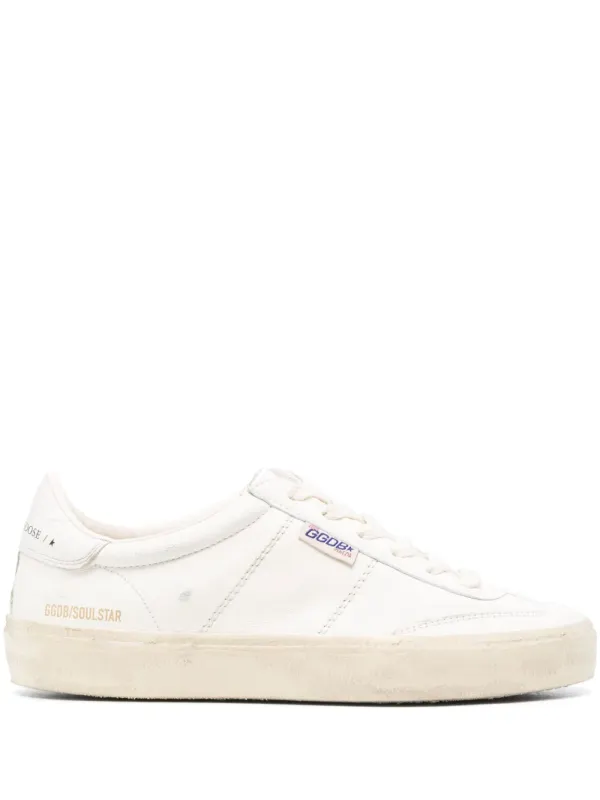 Golden Goose Soul Star sneakers with gerafeld effect – White (GWF00464F005049)