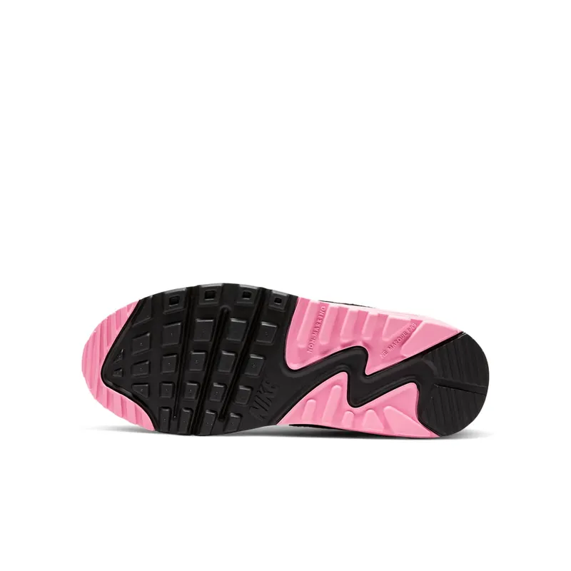 Nike Air Max 90 Recraft Rose (GS) White/Particle Grey-Light Smoke Grey-Rose (CD6864-104)