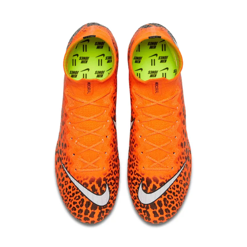 Nike Mercurial Superfly Kim Jones Total Orange/Black-White (AR6073-807)