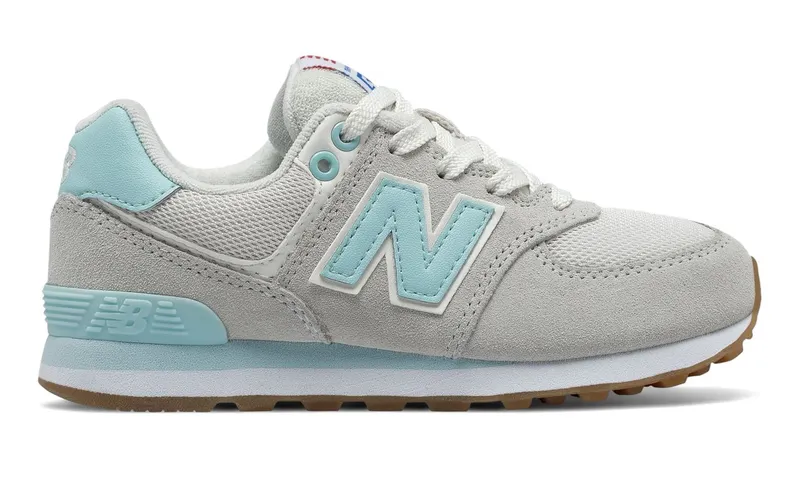 New Balance 574 GS “Grey Light Blue” (KL574RZG)