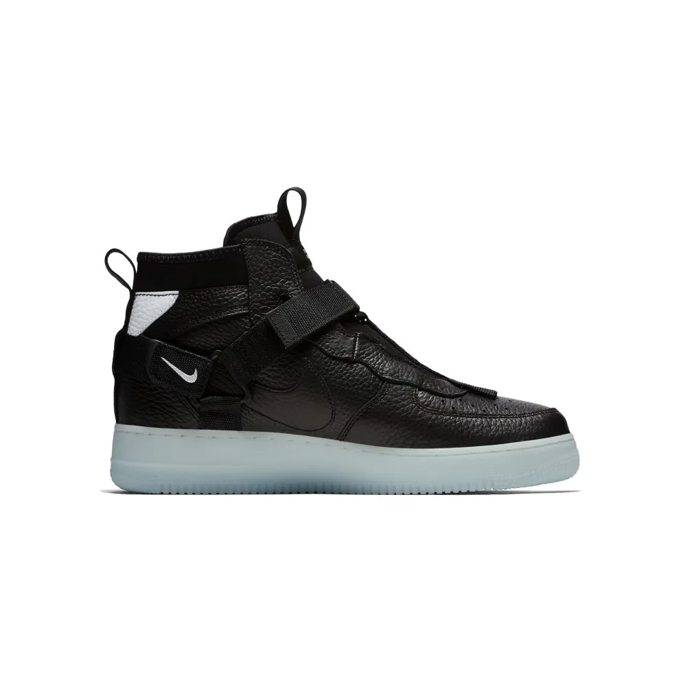 Nike Air Force 1 Mid Utility Black Half Blue Black/Half Blue-White (AQ9758-001)