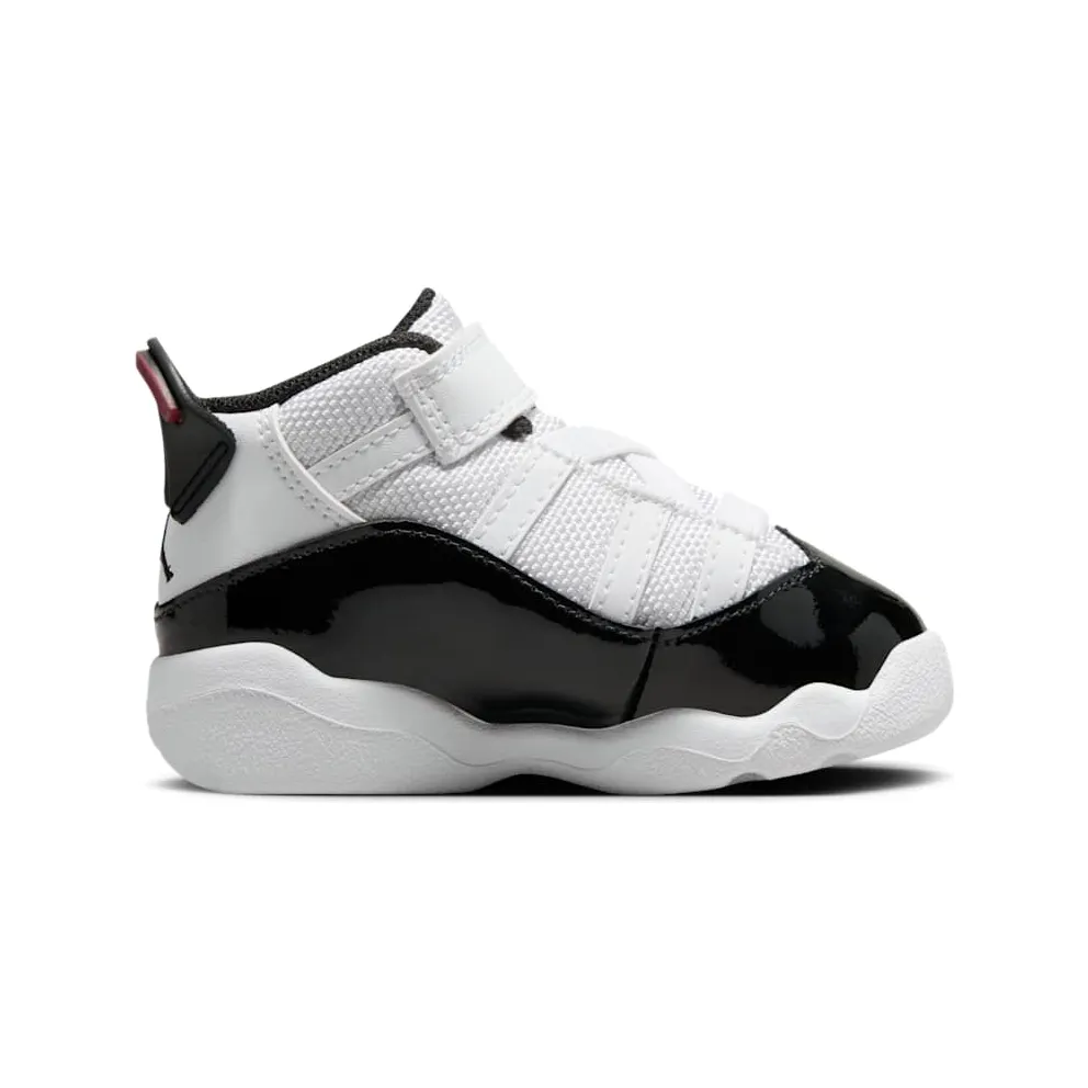Jordan 6 Rings TD “White Varsity Red Black” (323420-164)