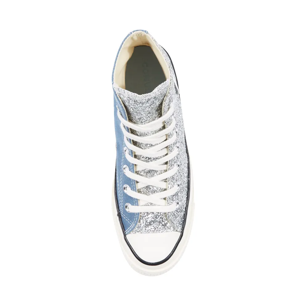Converse Chuck Taylor All-Star 70s Hi Chiara Glitter (W) Blue Coast/Silver-Egret (563829C)