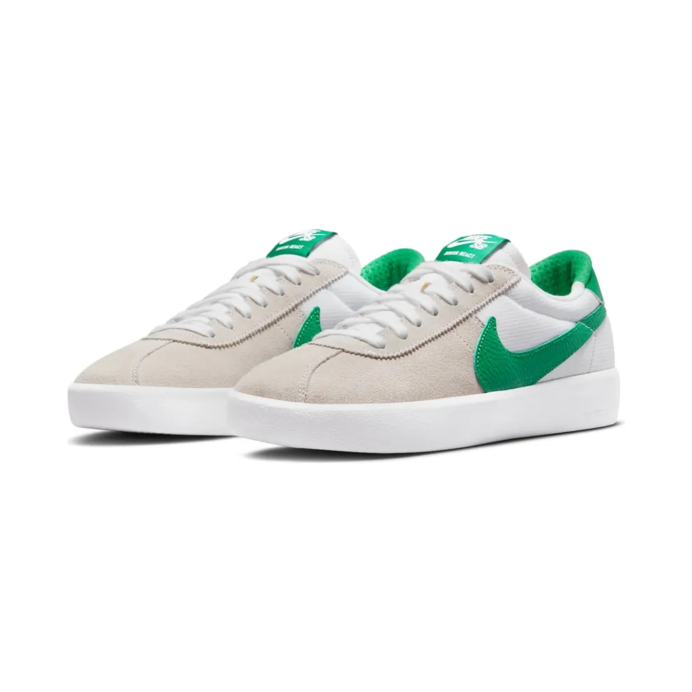 Nike SB Bruin React White Lucky Green (CJ1661-101)
