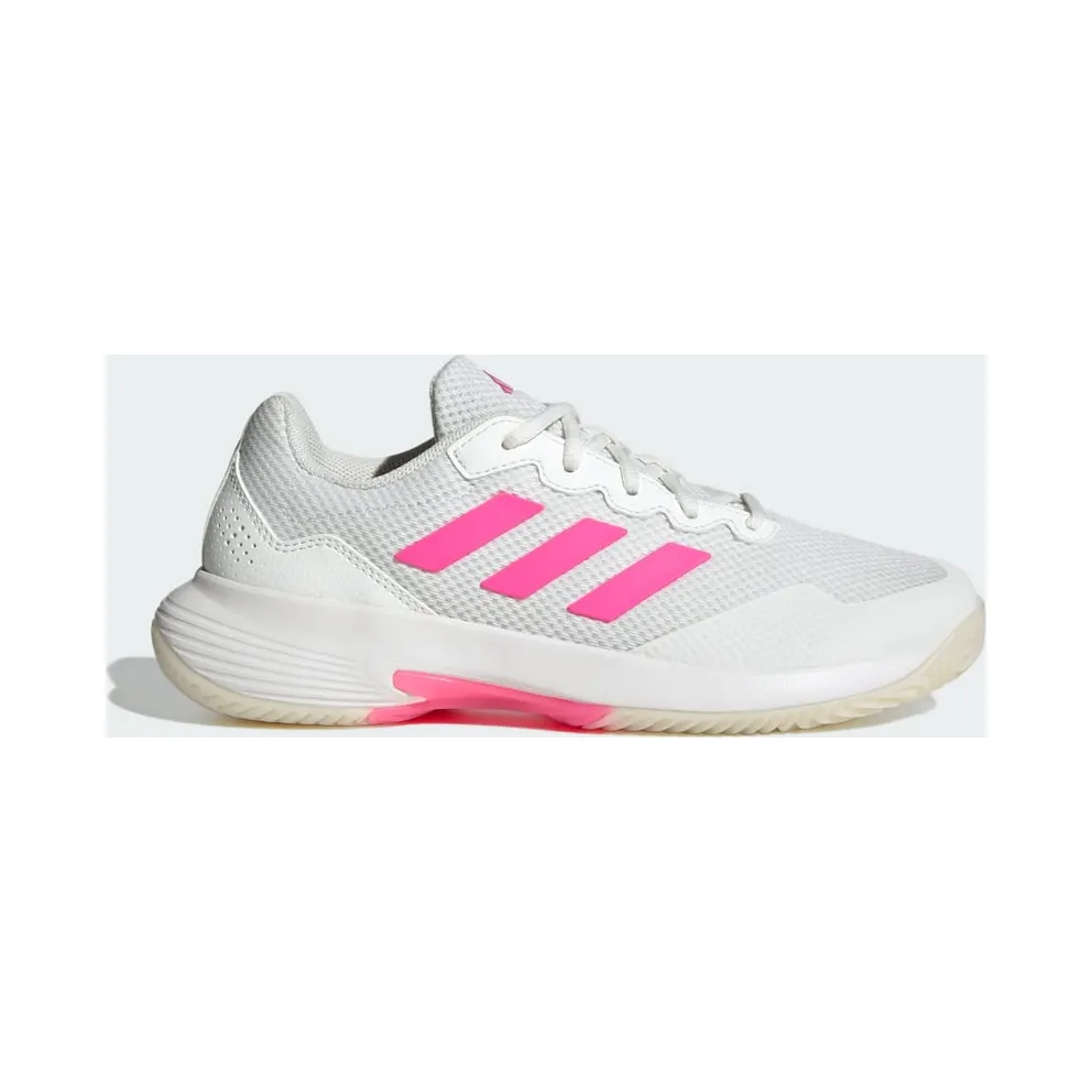 Adidas Gamecourt 2.0 Tennis Shoes Core White / Lucid Pink / Core Black (JP7723)