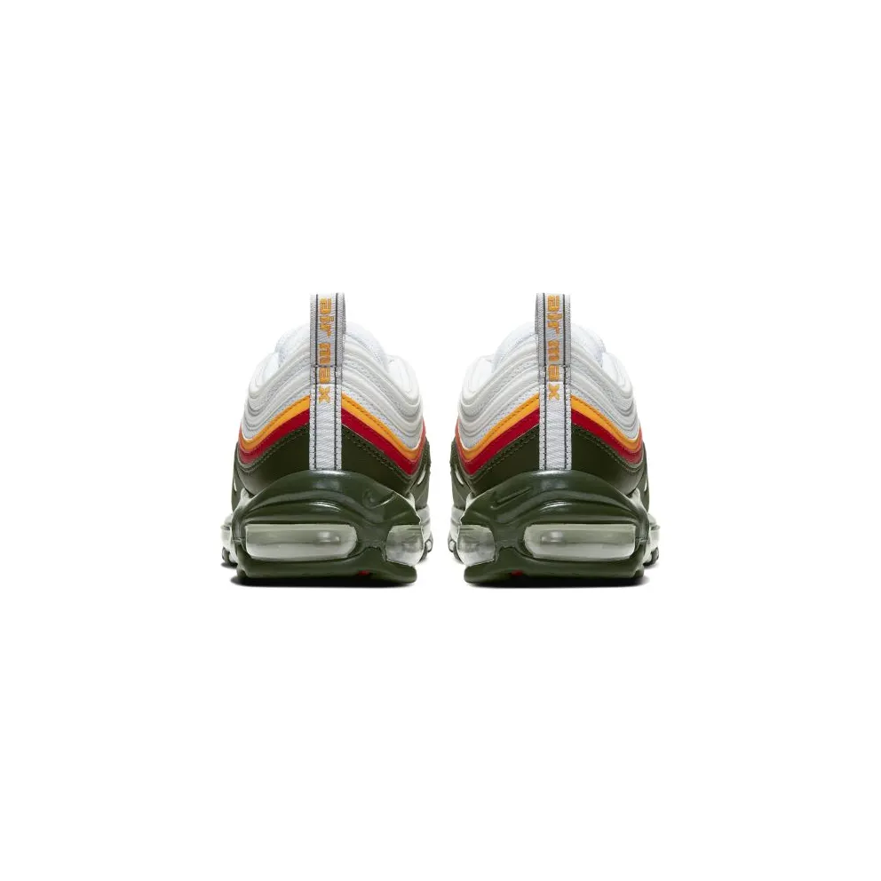 Nike Air Max 97 Ratatouille White/Dynamic Yellow-Evergreen (CK0224-100)