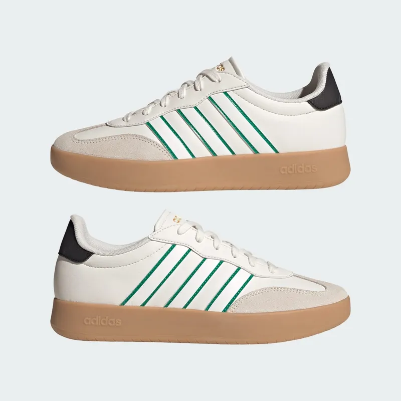 Adidas Barreda Core White / Core White / Court Green (JH7105)
