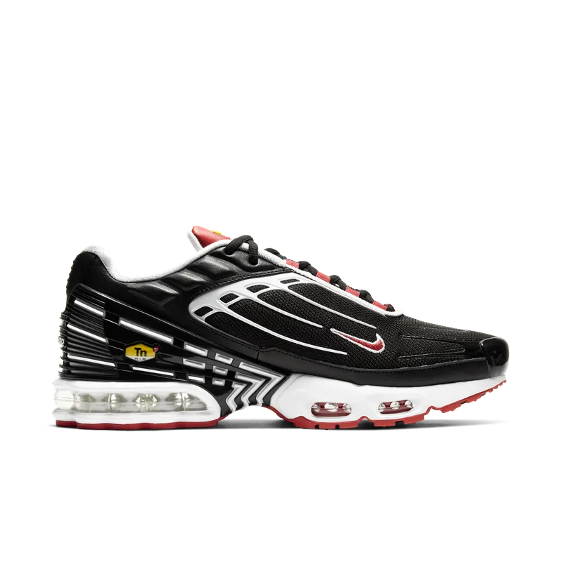 Nike Air Max Plus 3 Black White Track Red Black/White-Track Red (CJ0601-001)
