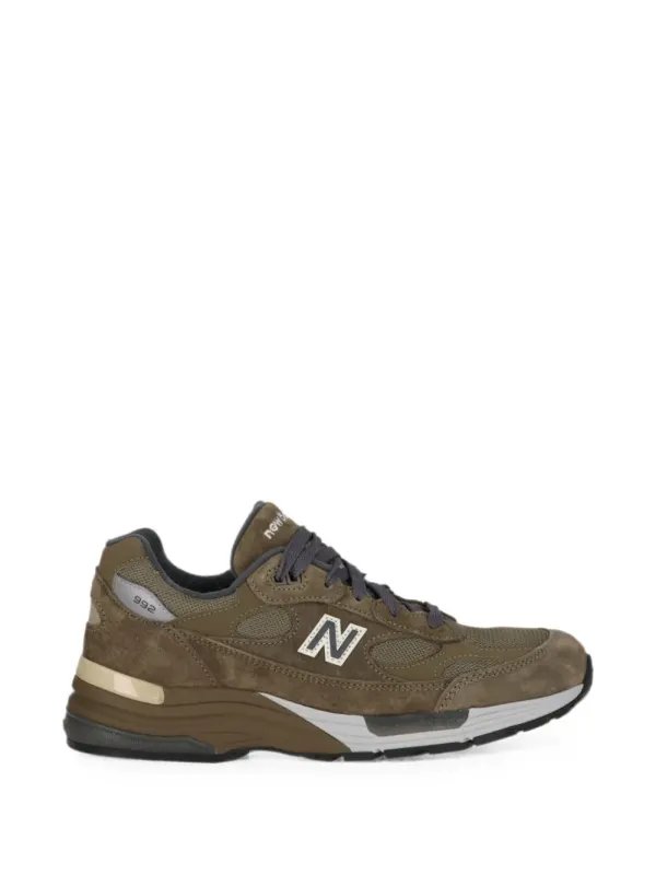 Todd Snyder x New Balance 992 Sneakers mit Einsätzen – Grün (U992GL301)