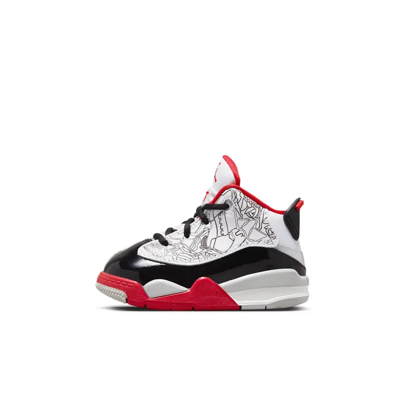 Jordan Dub Zero White Black Neutral Grey True Red (DV1358-160)