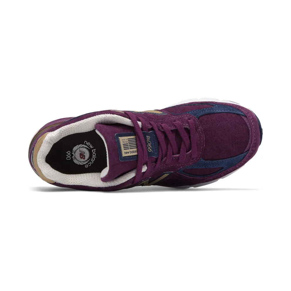 New Balance 990v4 Claret (W) Claret/Pigment (W990CP4)