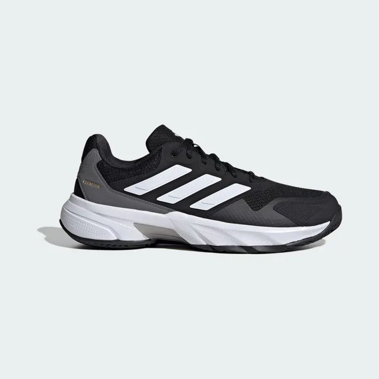 adidas Courtjam Control 3 Clay Tennis “Core Black / Cloud White / Grey Four” (ID7392)
