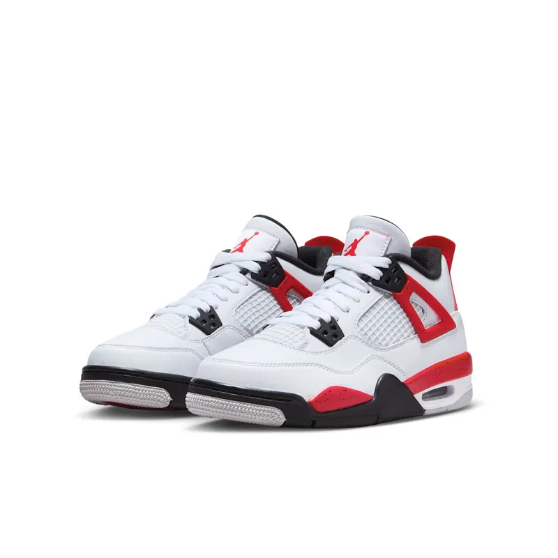 Nike Air Jordan 4 Retro Red Cement (GS) (408452-161)