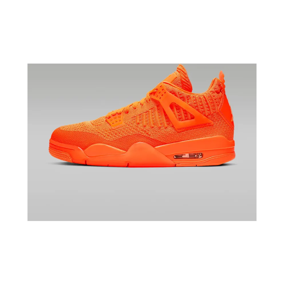 Jordan 4 Retro Flyknit Orange Orange/Black-Orange (AQ3559-800)