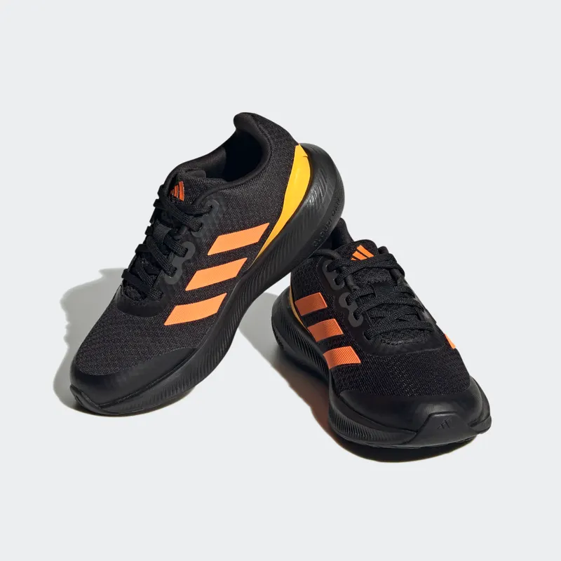 Adidas RunFalcon 3 Lace Core Black / Screaming Orange / Solar Gold (HP5839)