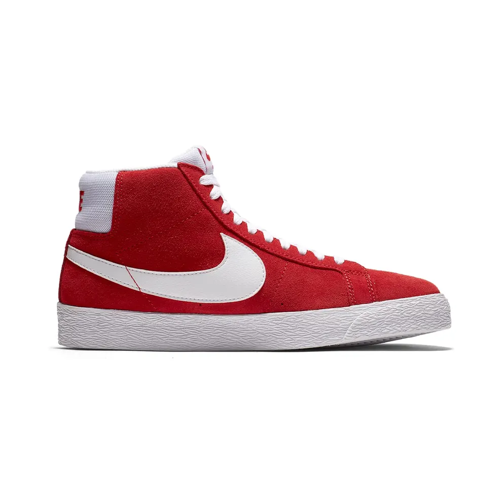 Nike SB Blazer Mid Red Suede (2017) University Red/White (864349-611)
