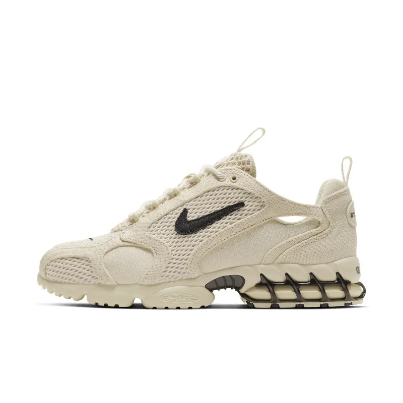 Nike x Stussy Air Zoom Spiridon Cage 2 Fossil (2020) (CQ5486-200)