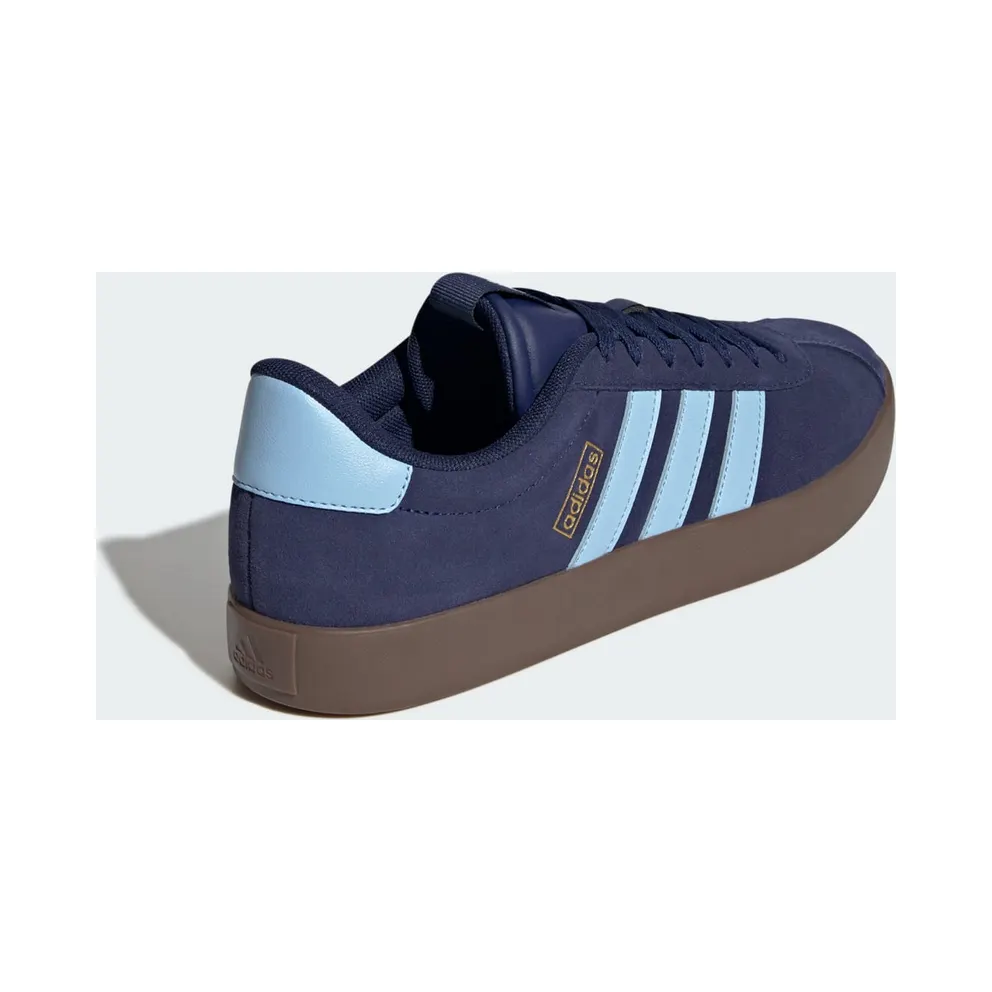 Adidas VL Court 3.0 Dark Blue / Clear Sky / Gold Metallic (JP7537)