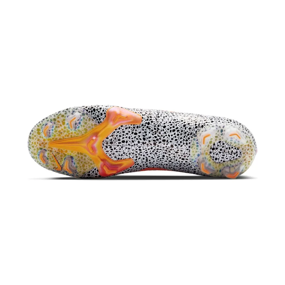 Nike Mercurial Vapor 13 Elite CR7 FG Safari White/Black-Total Orange (CV3170-180)