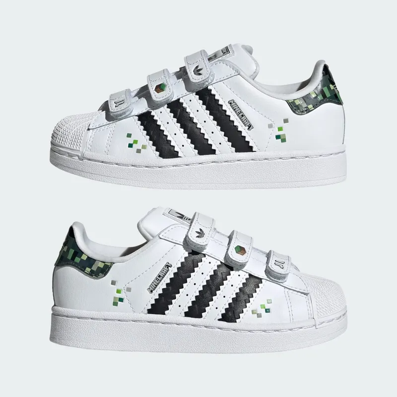 Adidas Superstar PS “Minecraft – Creeper” (JQ8748)