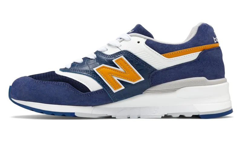 New Balance 997 MiUSA Navy Mustard (M997PAN)