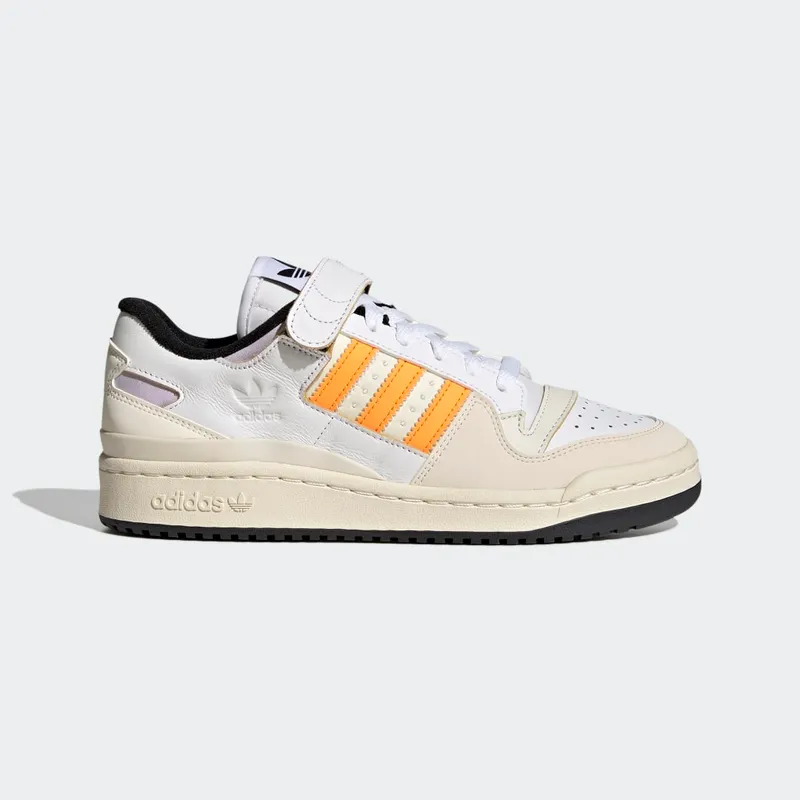 Adidas Forum 84 Low Off White / Orange Rush / Purple Tint (HR2009)