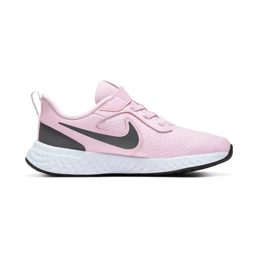 Nike Revolution 5 PS “Pink Foam / Dark Grey” (BQ5672-601)
