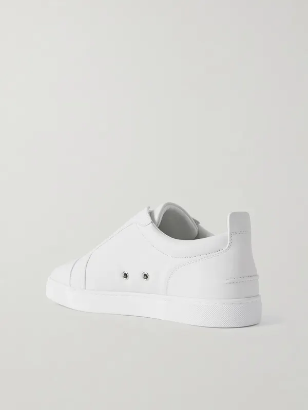 Christian Louboutin St Louis Leather Slip-On Sneakers White (3250668) (4)