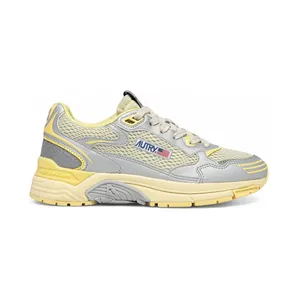 Autry Hyperway Synthetic Leather Silver Asparagus Lemon Meringue (HYLM-MV06)