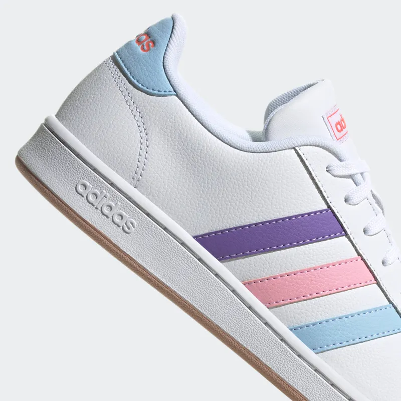Adidas Grand Court Cloudfoam Lifestyle Court Comfort Pride Cloud White / Semi Turbo / Pulse Amber (GY9400)