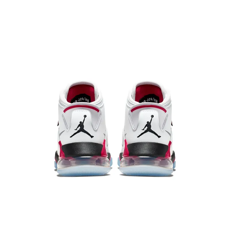 Jordan Mars 270 White Fire Red (GS) White/Reflect Silver-Fire Red-Black (BQ6508-100)