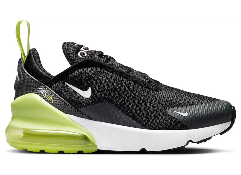 Nike Air Max 270 Light Lemon Twist Black Anthracite White (AO2372-704)
