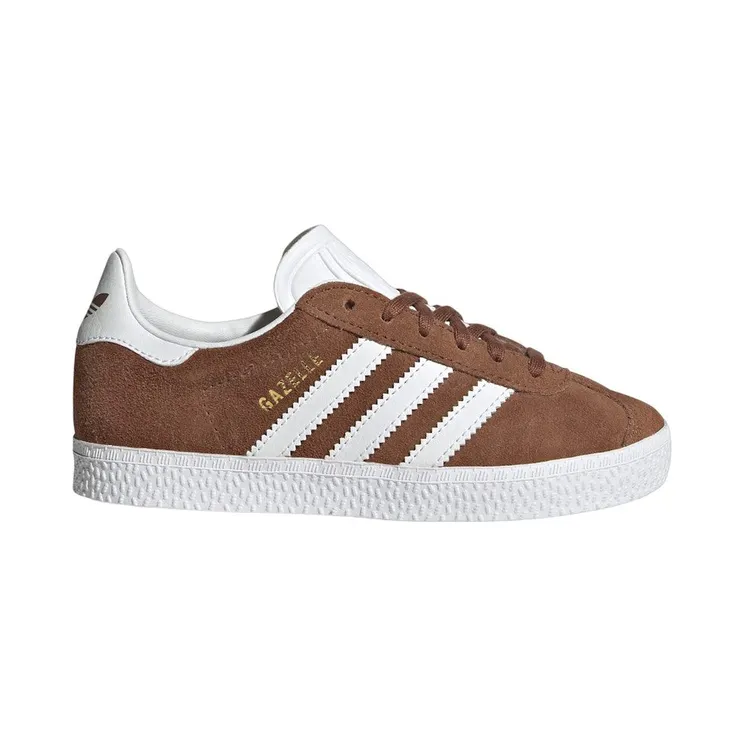 adidas Gazelle Preloved Brown Cloud White Gold Metallic (IF9807)