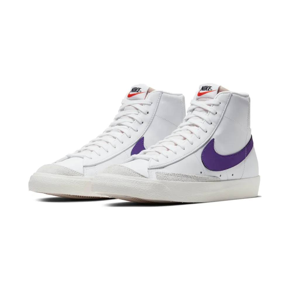 Nike Blazer Mid 77 Vintage White Voltage Purple White/Voltage Purple-Sail (BQ6806-105)