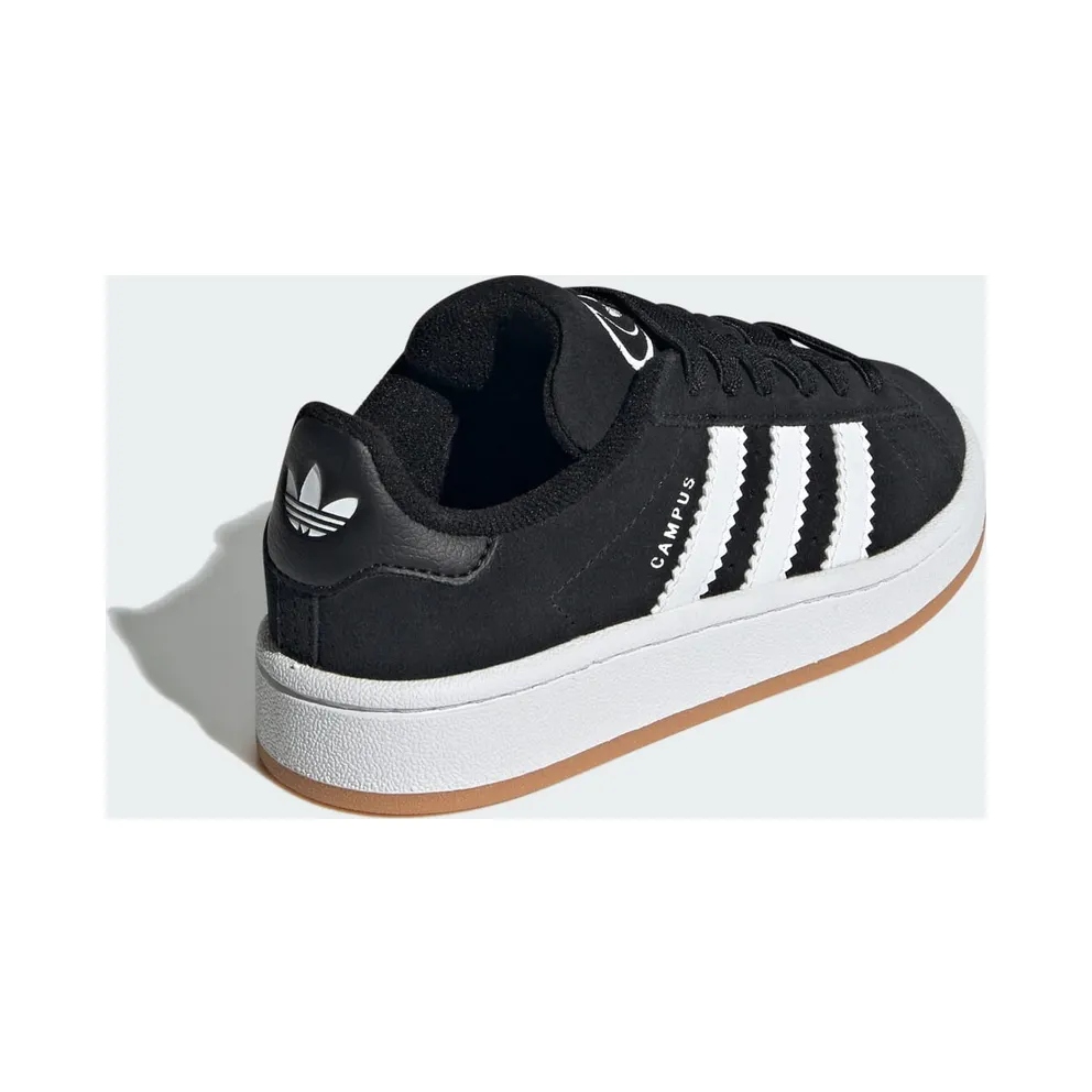 adidas Campus 00s Elastic Lace Kids Core Black / Cloud White / Gum (JI4331)