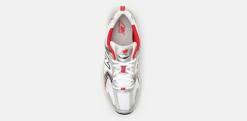 New Balance 530 White Grey Red (MR530ZNR)