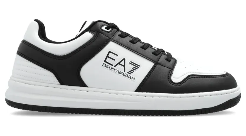 Ea7 Emporio Armani Sneakers mit Logo-Print – Weiß (X8X189XK404)