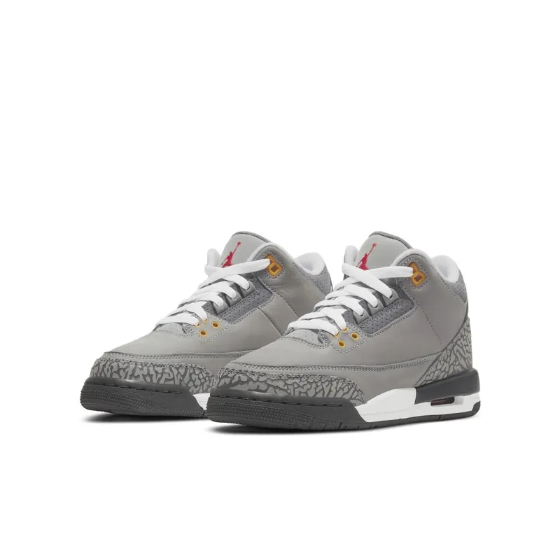 Air Jordan 3 Retro Cool Grey (GS) (398614-012)