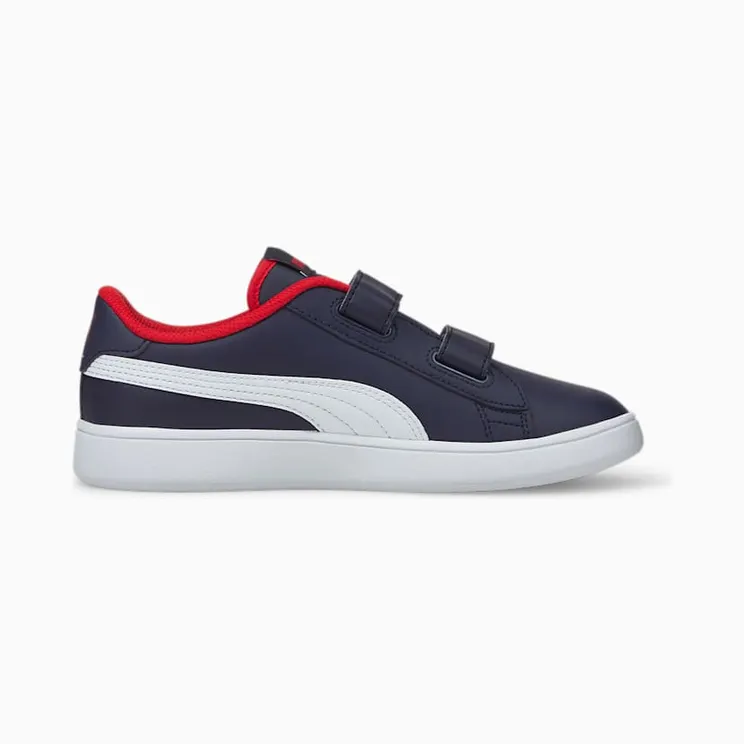 Puma Smash v2 Leather sportscchoenen Blue/White (36517313)