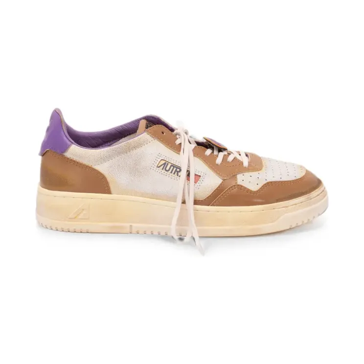 Autry Medalist distressed leather “White” (AVLMHK01)